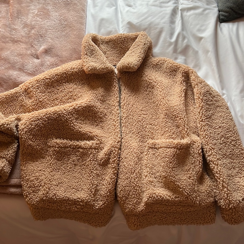 target teddy bear jacket size M/L